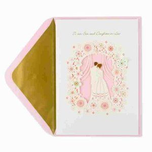 NIQUEAD Wedding Card -To our Son & Daughter-in-Law